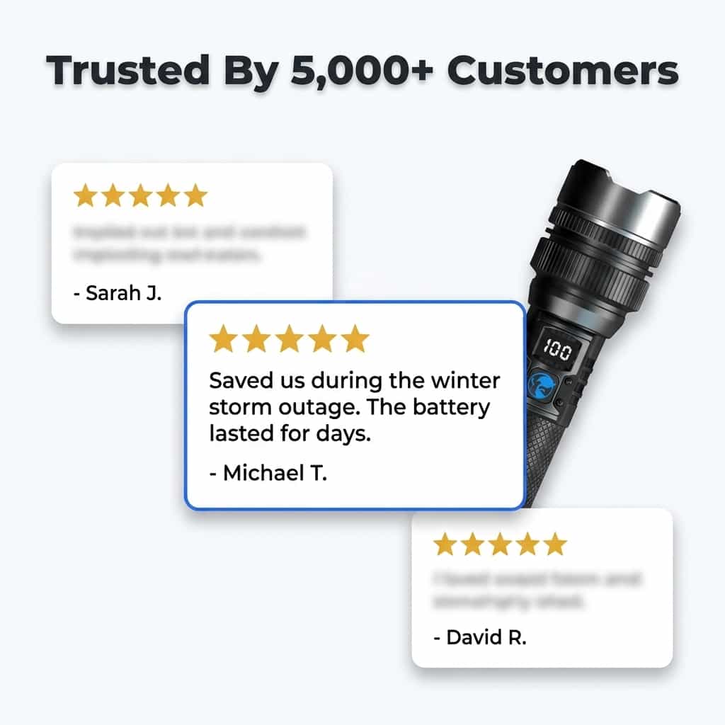 BrightMax™ - Ultra-Bright Zoom LED Flashlight