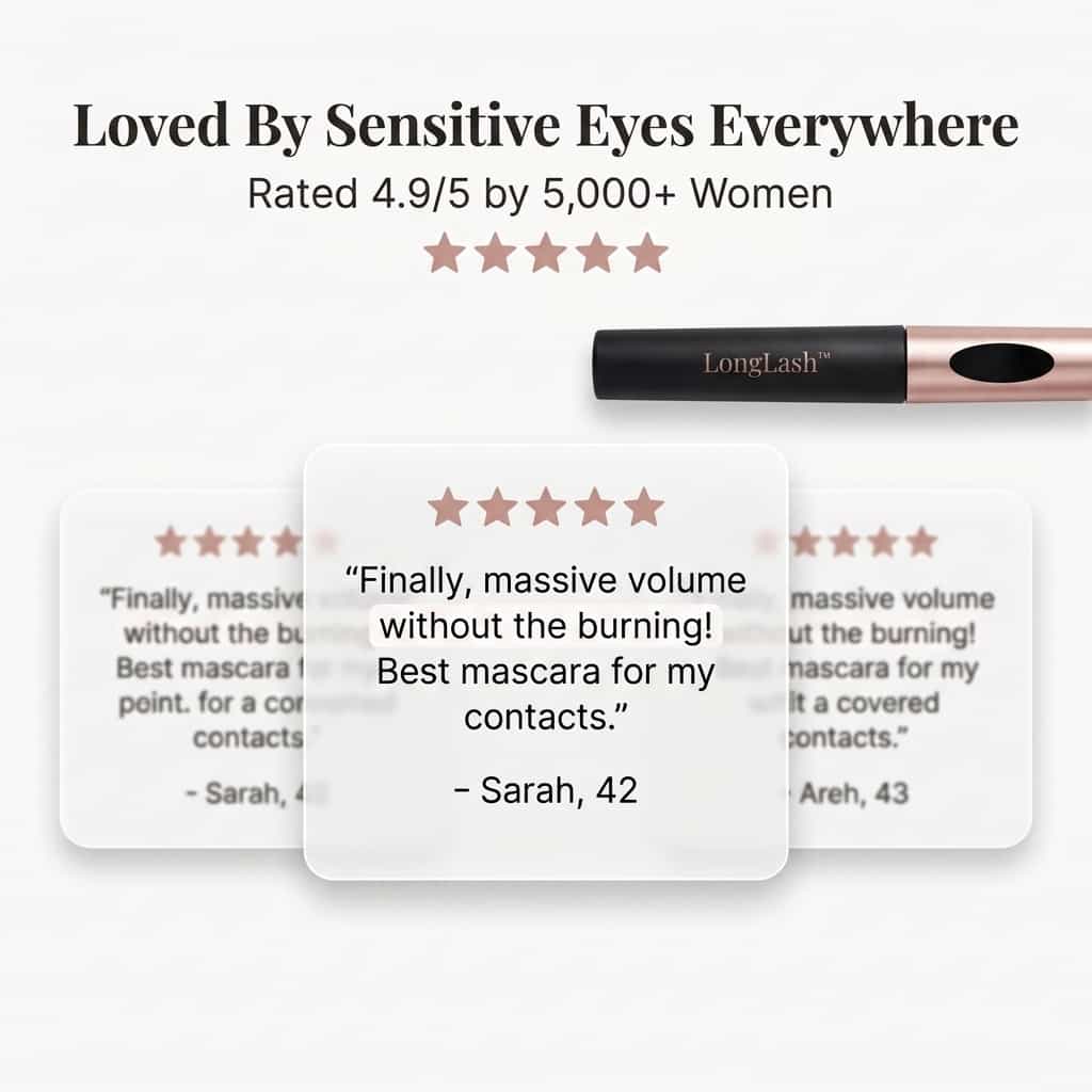 LongLash™ - Hypoallergen 5D mascara med silke-fibre