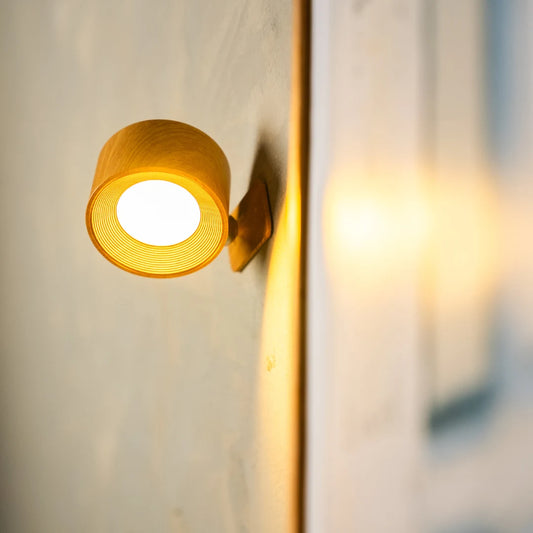 Wireless Magnetic Wall Lamp – 360° Rotating Light