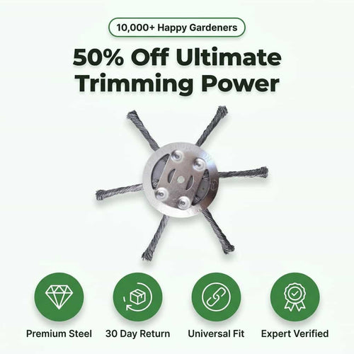 Precision Grass Trimmer - Achieve perfect lawn edges with ease