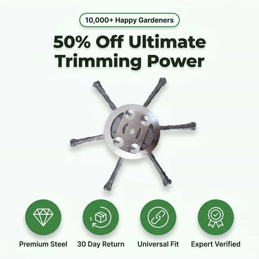 מספרת דשא מדויקת - השג קצוות דשא מושלמים בקלות