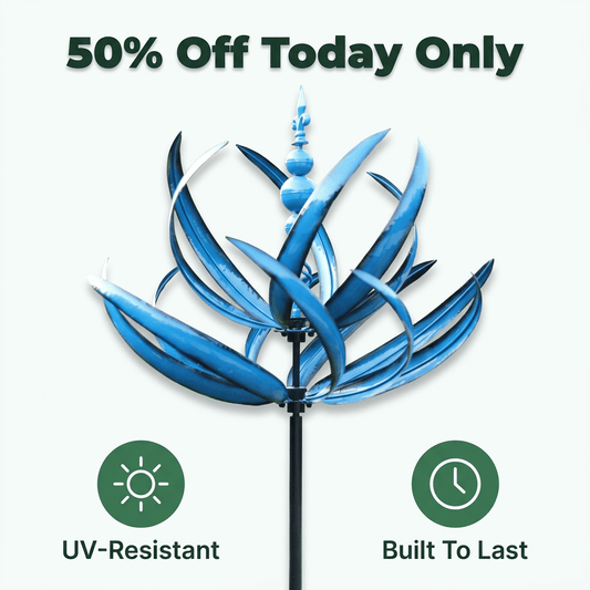 סובב רוח גינה דקורטיבי - יציב ובטוח