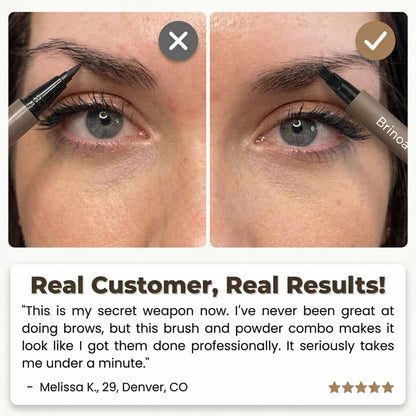 Voděodolné pero na microblading obočí – odolné proti rozmazání, výdrž 12 hodin