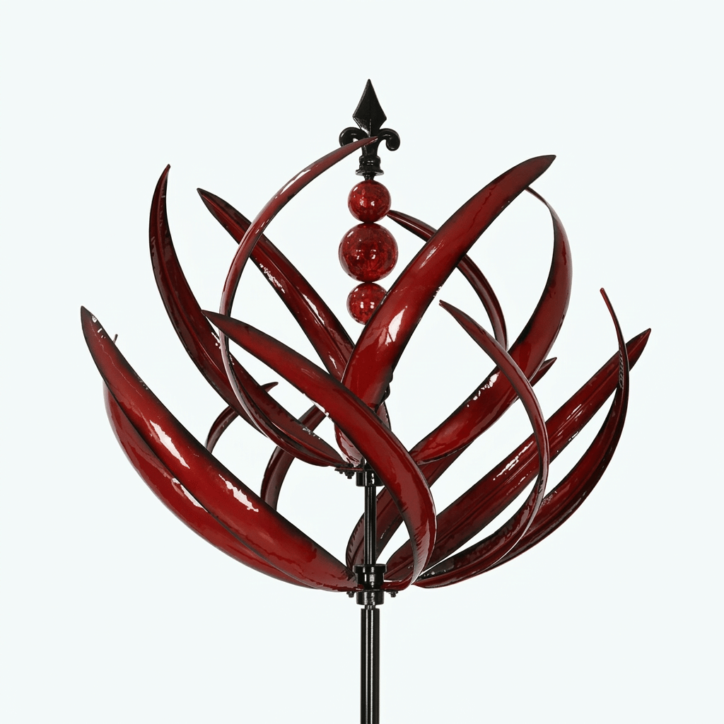 Dekoratívny záhradný veterný spinner - Stabilný a bezpečný