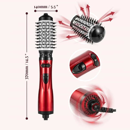 3-in-1 Rotating Hair Styler - Salon quality blowouts in seconds
