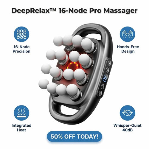 DeepRelax™ - Diepeweefselmassageapparaat met warmte