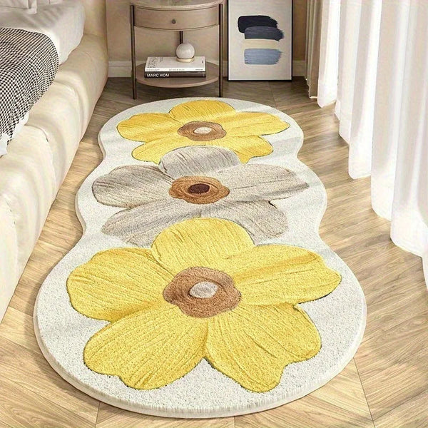 FloralRug - Elegant Floral Rug for Instant Room Upgrades