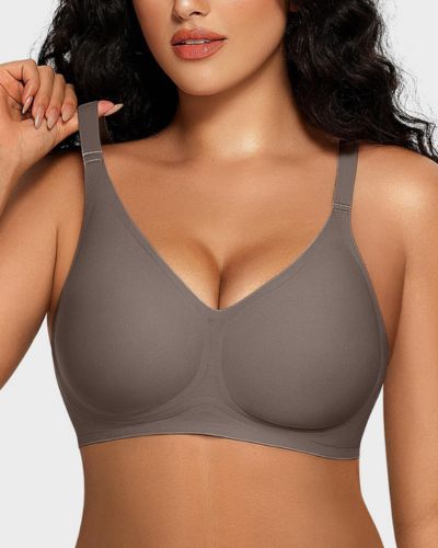 Soutien-gorge sans couture en gel doux et confortable sans fil