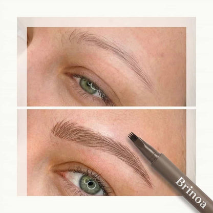 Voděodolné pero na microblading obočí – odolné proti rozmazání, výdrž 12 hodin