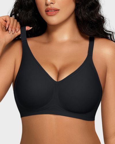 Soutien-gorge sans couture en gel doux et confortable sans fil