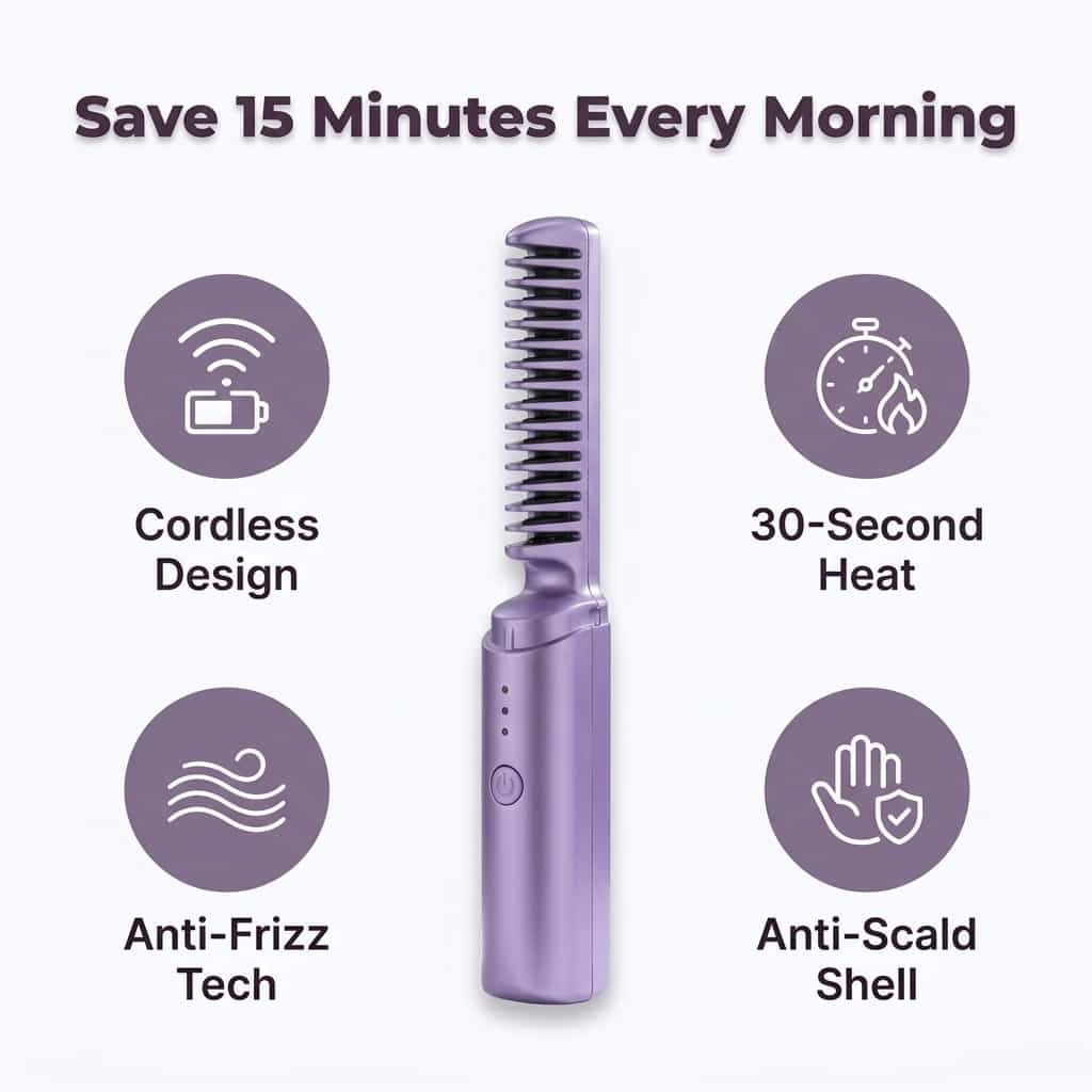 EasyStraight™ – Take Perfect Hair Anywhere, Anytime