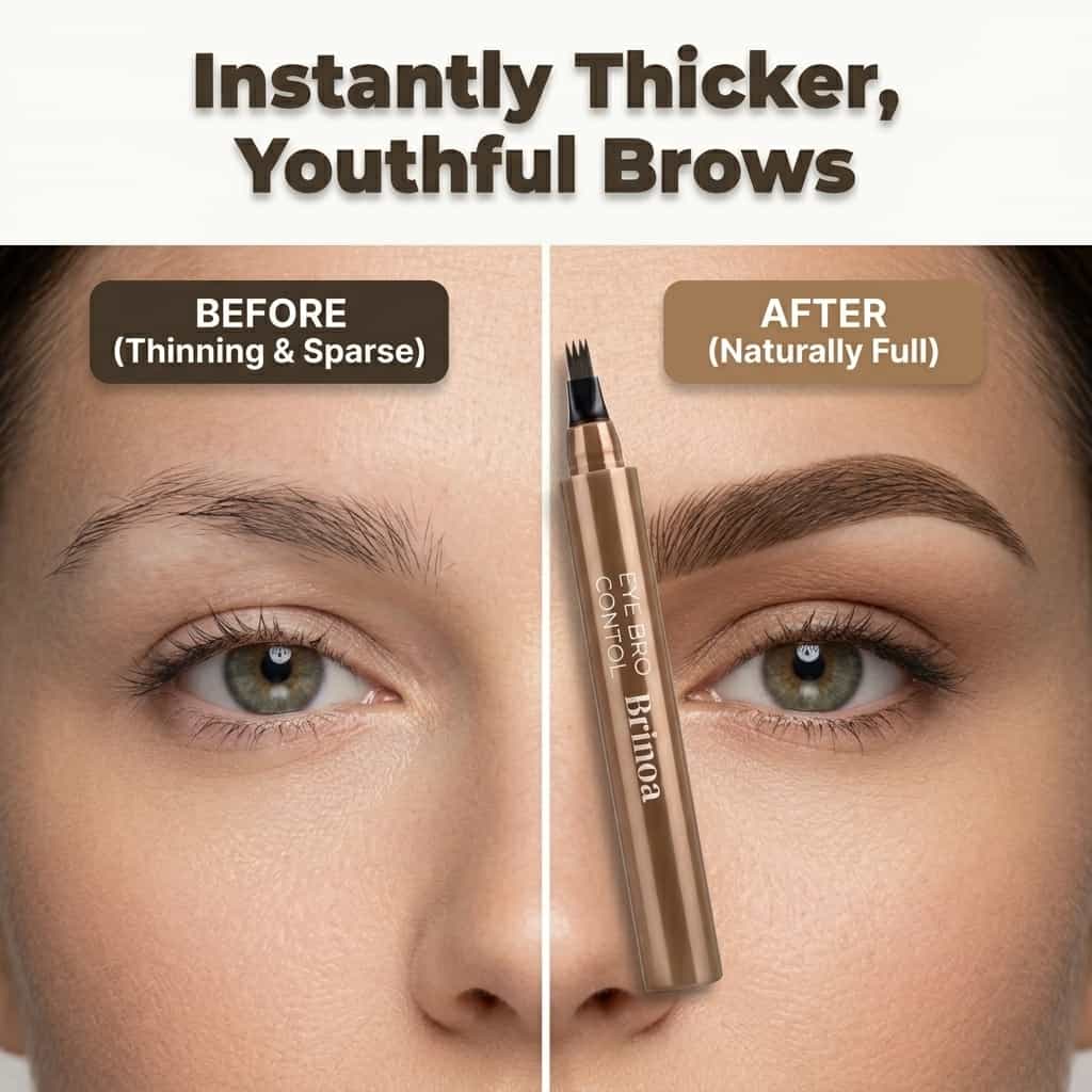 Voděodolné pero na microblading obočí – odolné proti rozmazání, výdrž 12 hodin