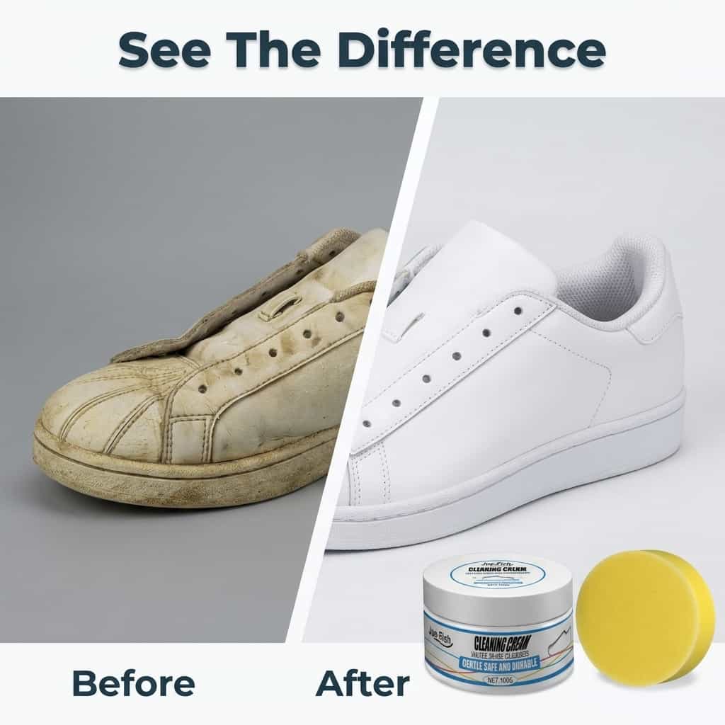 ShoeFresh™ – Bílý čisticí přípravek na tenisky