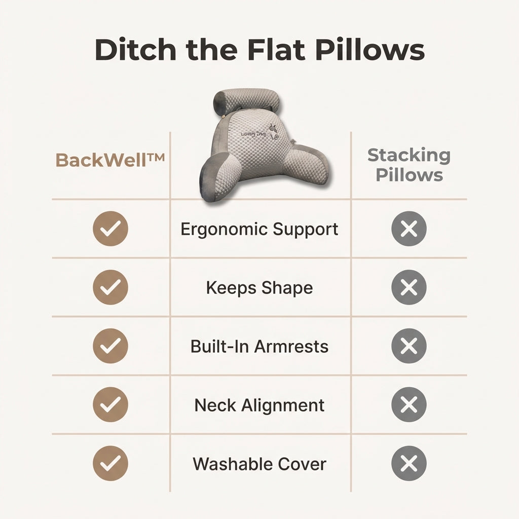 BackWell™ Ergonomisk lesepose