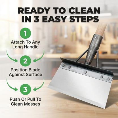 Viacfukčný čistiaci škrabka-lopata - Jednoduché vytrhávanie buriny a hĺbkové čistenie