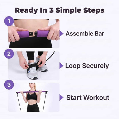 FlexFit™ - Alt-i-én hjemmetrænings- og toningssystem