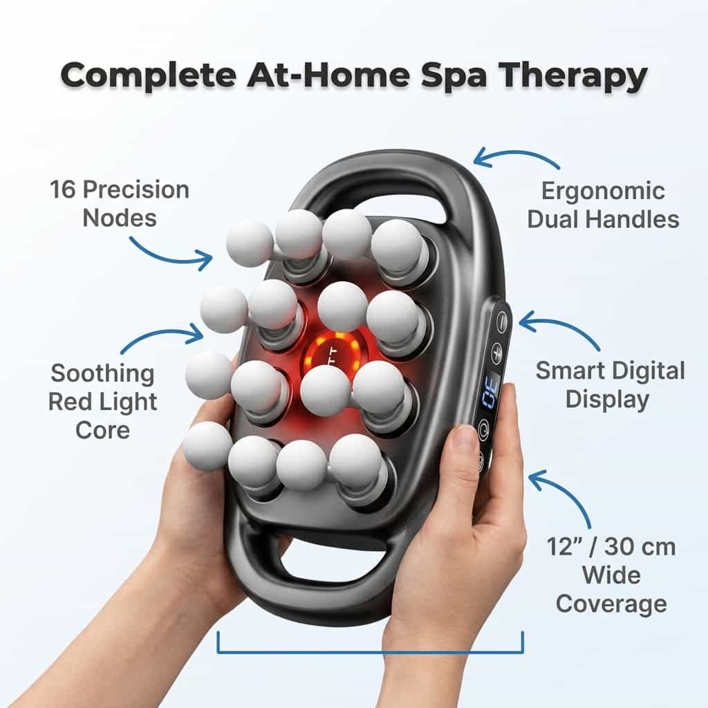 DeepRelax™ - Diepeweefselmassageapparaat met warmte