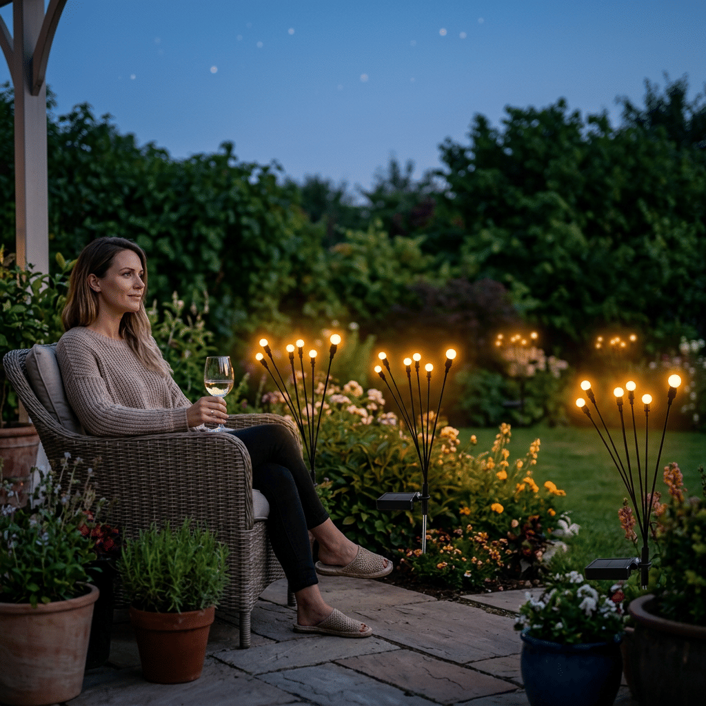 SolarLight - Luces de jardín alimentadas por energía solar