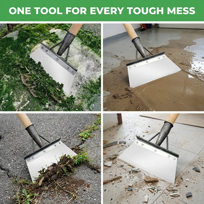 Viacfukčný čistiaci škrabka-lopata - Jednoduché vytrhávanie buriny a hĺbkové čistenie