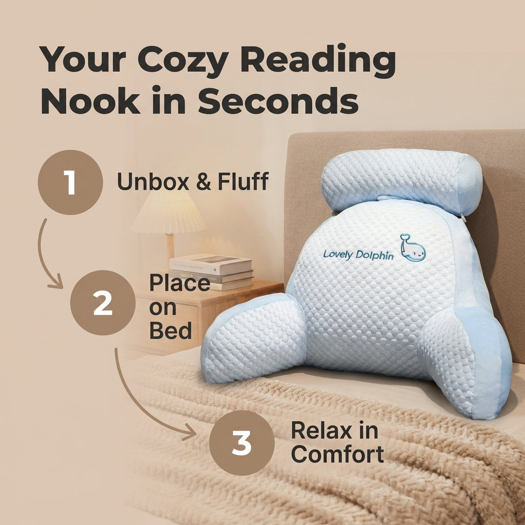 BackWell™ Ergonomisk lesepose