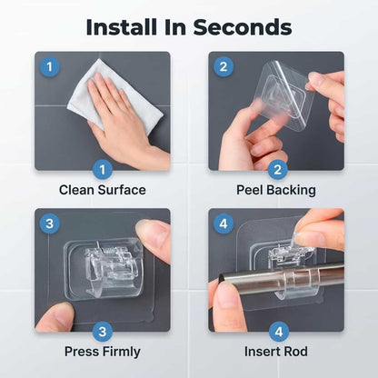 SmartGrip™ - Damage-Free Wall Hooks