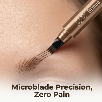 Voděodolné pero na microblading obočí – odolné proti rozmazání, výdrž 12 hodin