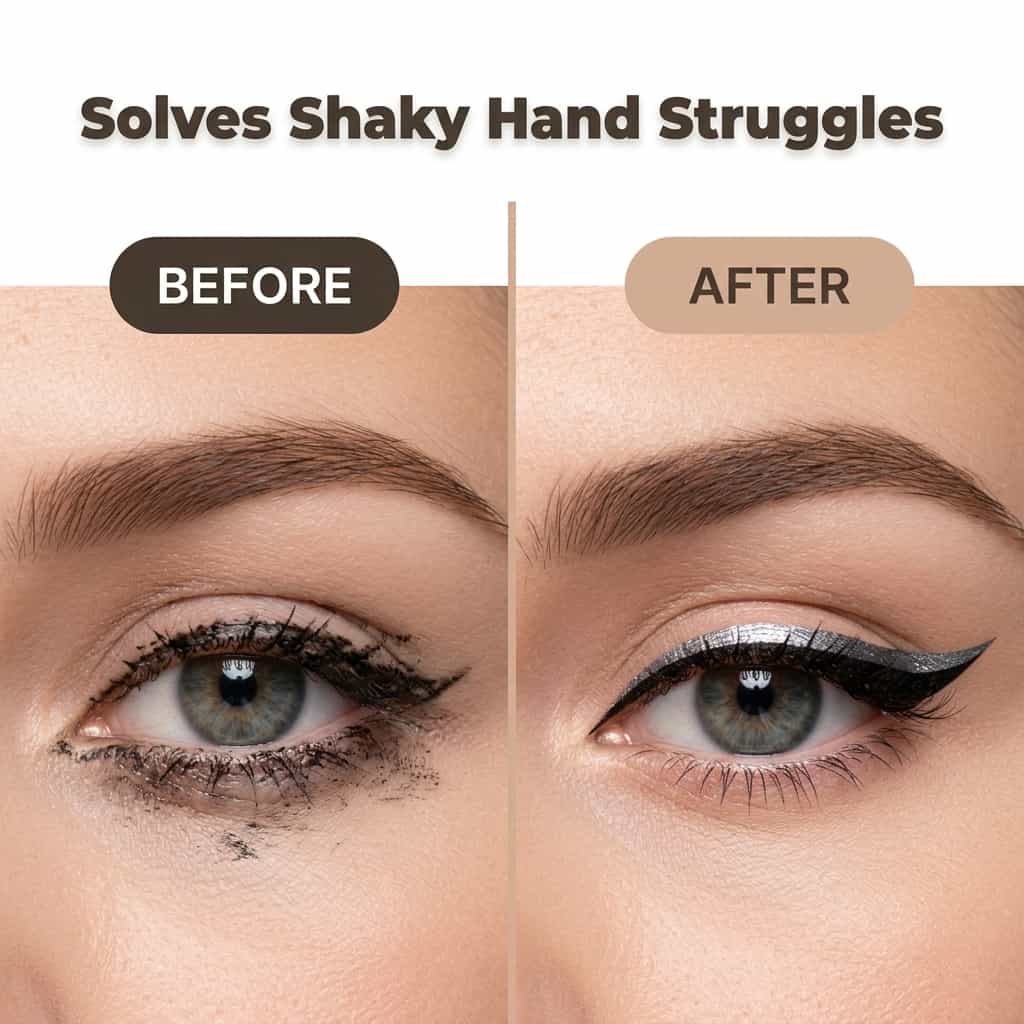 Reusable Eyeliner Stickers - Instant Glam Look in Seconds