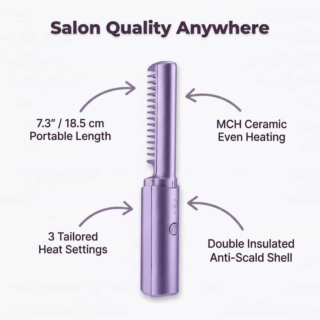 EasyStraight™ – Take Perfect Hair Anywhere, Anytime
