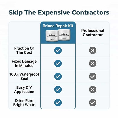 Keramisk flisreparasjonsmasse - Gjenopprett sprukne fliser umiddelbart