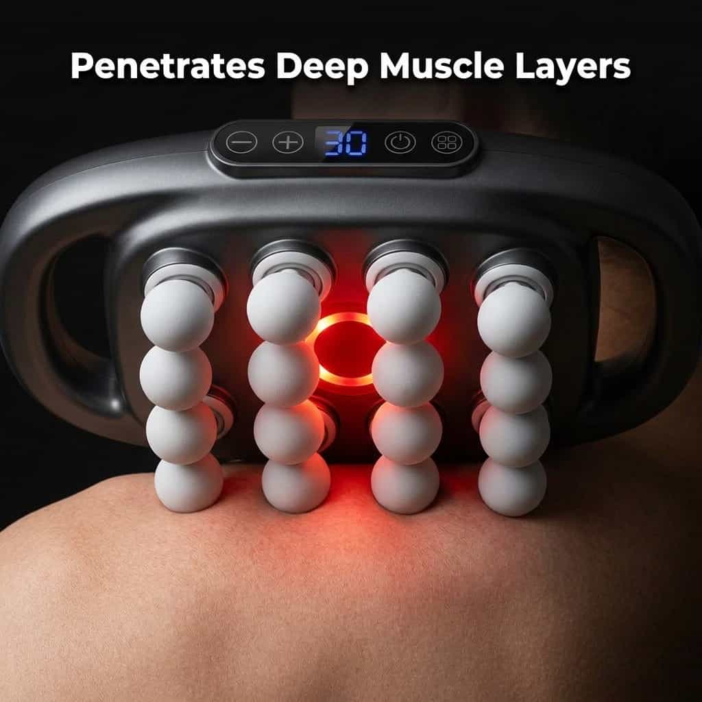 DeepRelax™ - Diepeweefselmassageapparaat met warmte