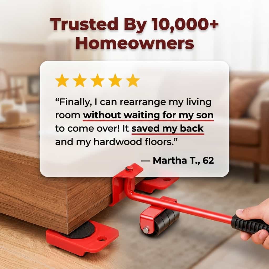 EasyMove™ - Relocate heavy furniture with ease
