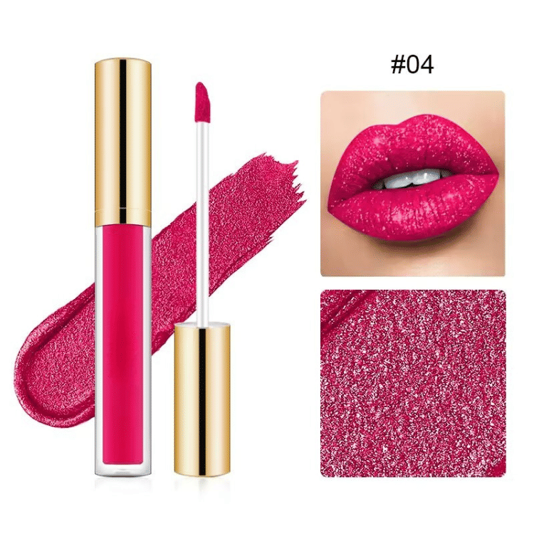 Long-Lasting Liquid Lipstick - All-Day Dazzling Color