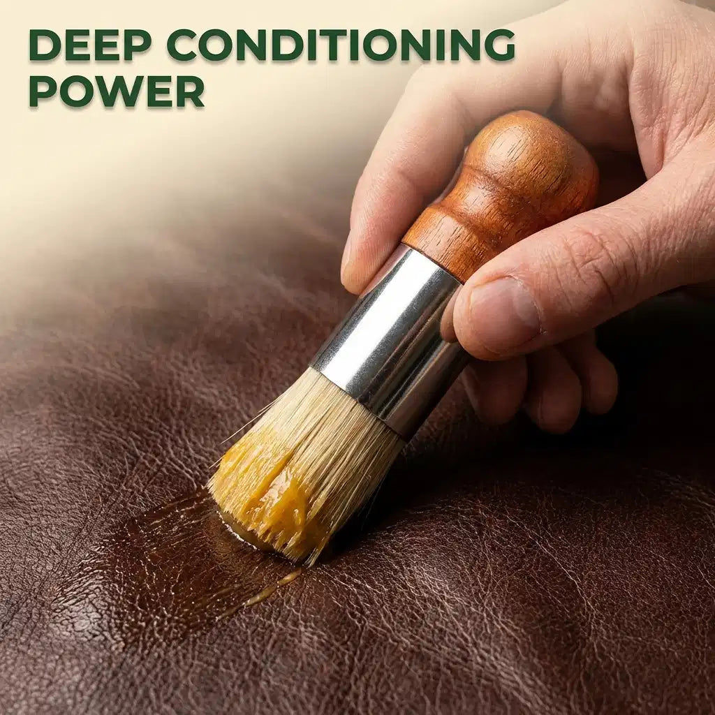 Brinoa Lærbalsam - Gjenoppretter glans og forhindrer sprekker