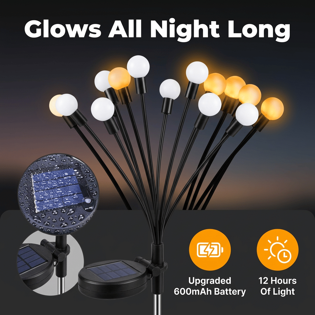 SolarLight - Luces de jardín alimentadas por energía solar