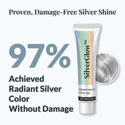 SilverGlow™ - Ammonia-Free 2-in-1 Silver Hair Formula