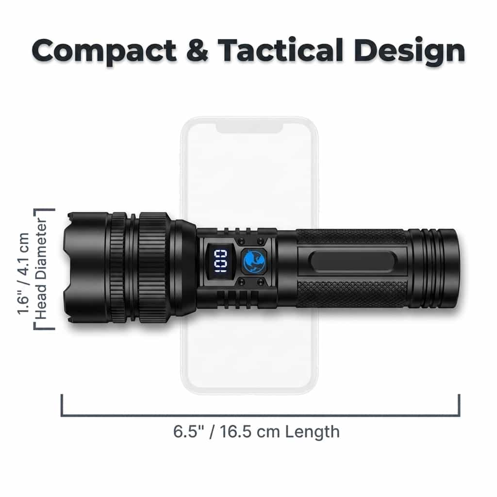 BrightMax™ - Ultra-Bright Zoom LED Flashlight