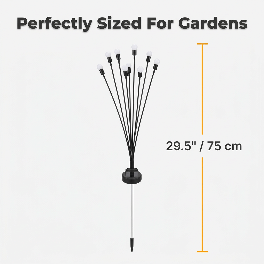 SolarLight - Luces de jardín alimentadas por energía solar