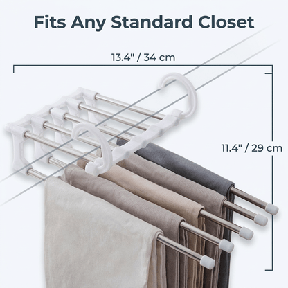 SmartCloset™ - Úsporný 5patrový organizér na kalhoty