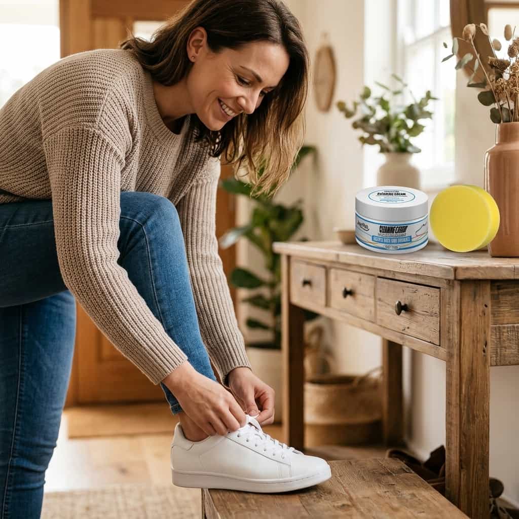 ShoeFresh™ – Bílý čisticí přípravek na tenisky