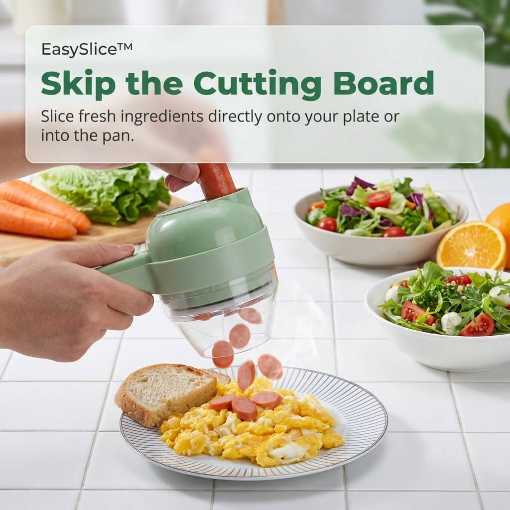 EasySlice™ - Premení kuchynský chaos na jednoduché jedlá za pár minút