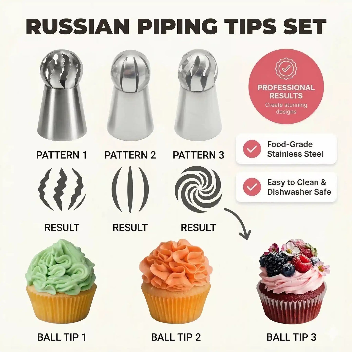 Brinoa Pastry Nozzles
