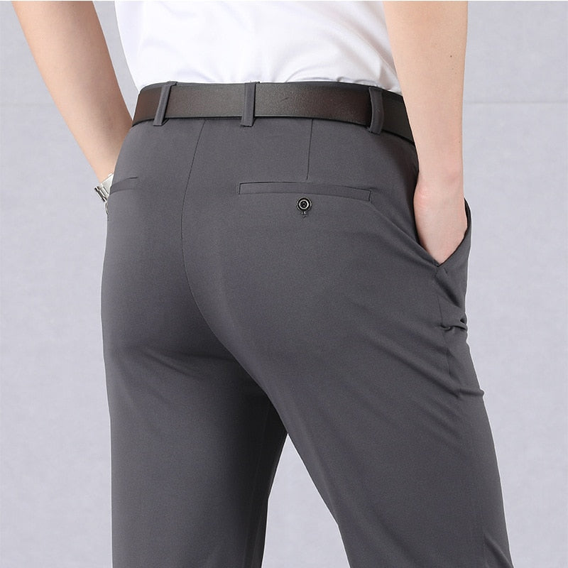 Παντελόνια Slim Fit με Ελαστικότητα - Επαγγελματικό στυλ με άνετη εφαρμογή