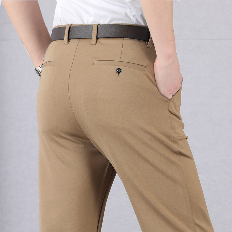 Παντελόνια Slim Fit με Ελαστικότητα - Επαγγελματικό στυλ με άνετη εφαρμογή