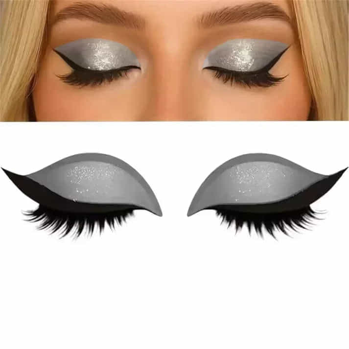 Reusable Eyeliner Stickers - Instant Glam Look in Seconds