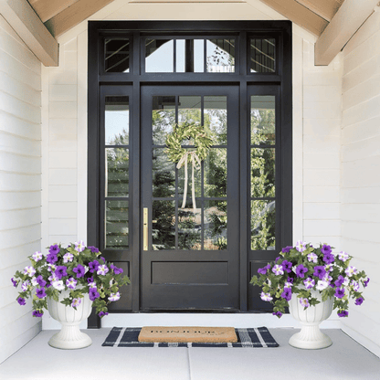 Lifelike Artificial Petunias - Weatherproof Floral Display
