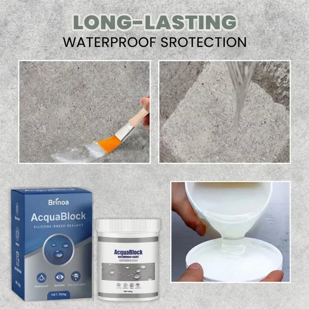 AquaBlock™ Invisible Waterproof Sealant - BrinoaAquaBlock™ Invisible Waterproof SealantAquaBlock™ Invisible Waterproof Sealant