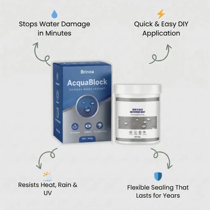 AquaBlock™ Invisible Waterproof Sealant - BrinoaAquaBlock™ Invisible Waterproof SealantAquaBlock™ Invisible Waterproof Sealant