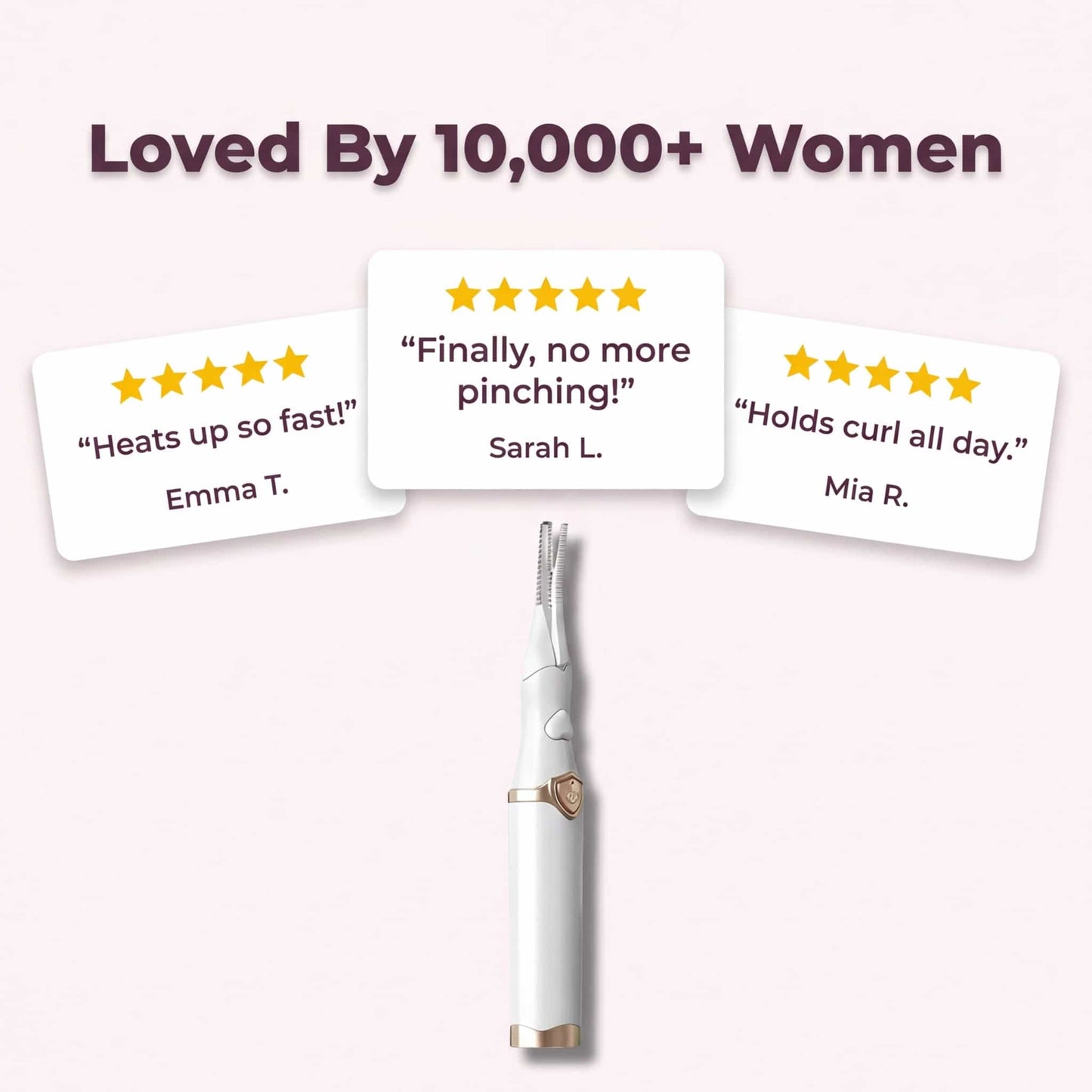 Instant Lash Lift Curler - Gentle design for all eye shapes