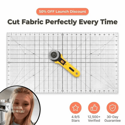 QuickCut™ - Precision Fabric Cutting in Seconds