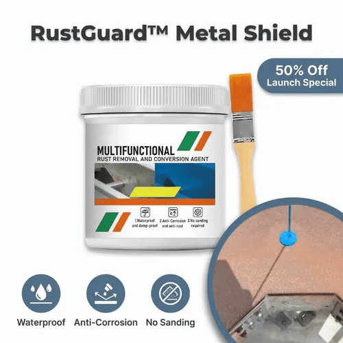 RustGuard™ - Rust Remover & Metal Protector